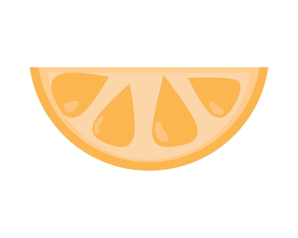 slice lemon icon vector