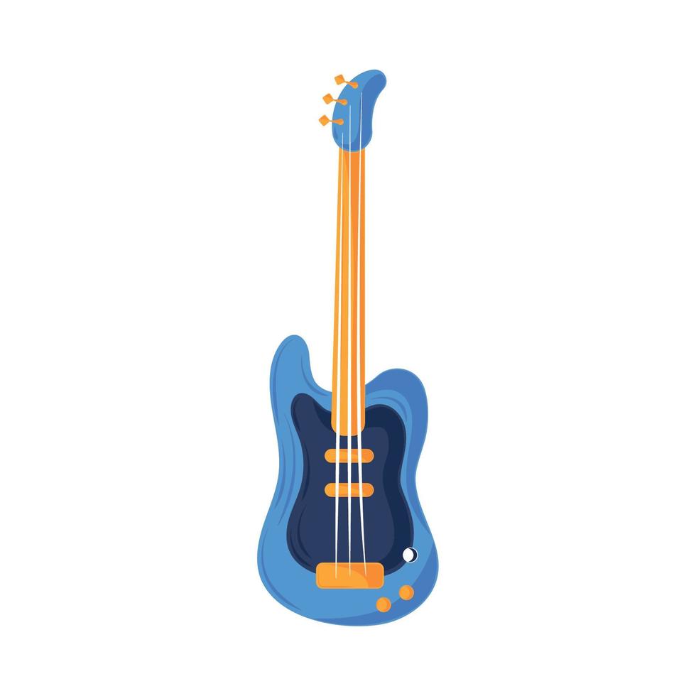 electric guitar music instrument vector