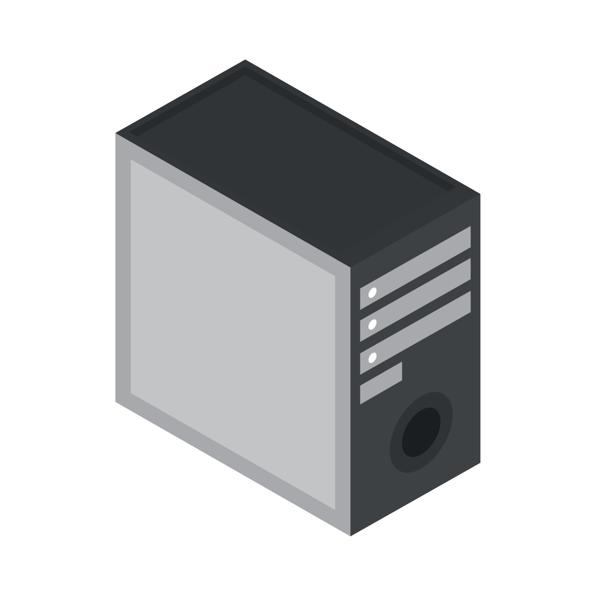 computer tower technology 10513206 Vector Art at Vecteezy