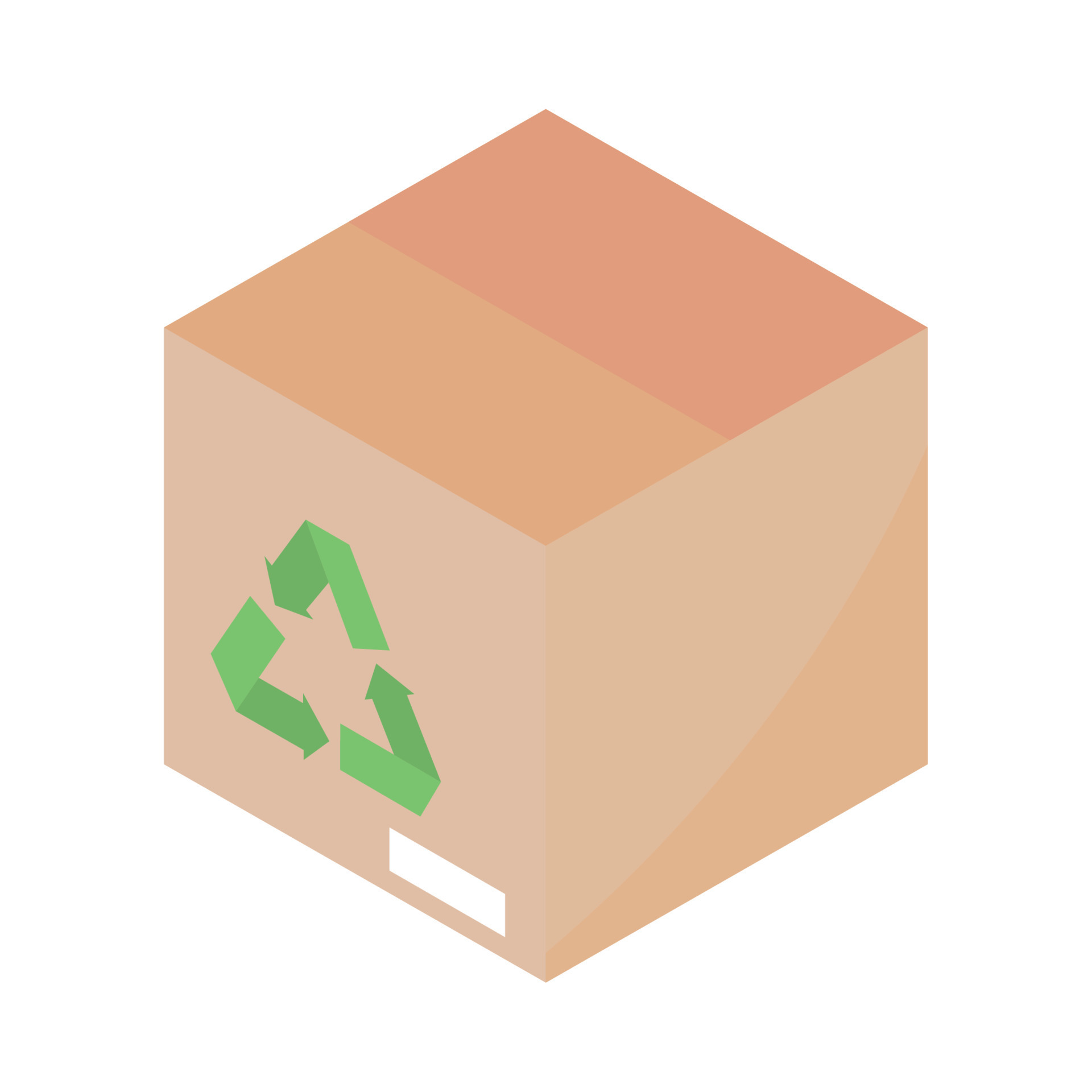 recycle cardboard box 10513302 Vector Art at Vecteezy