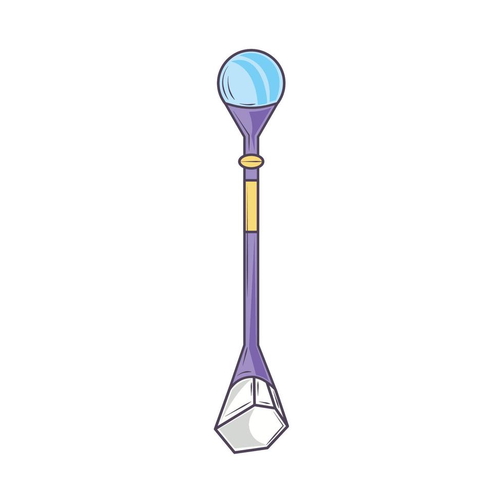 magical mystic wand vector