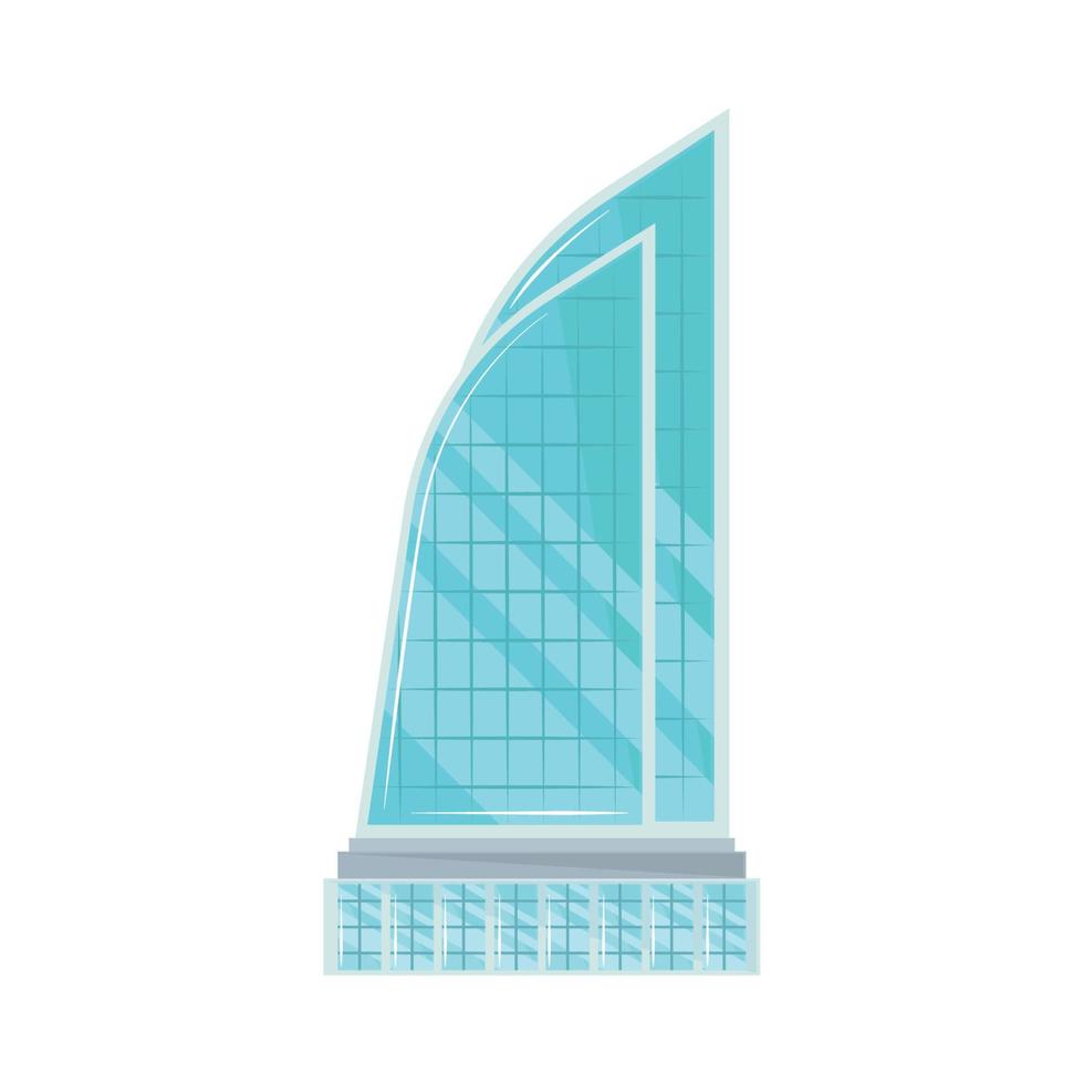 modern building icon vector