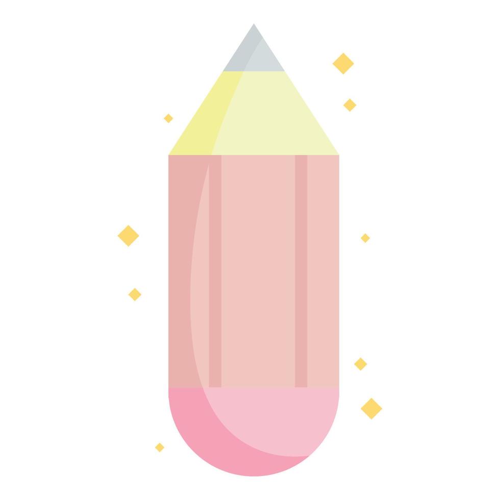 pencil supply icon vector