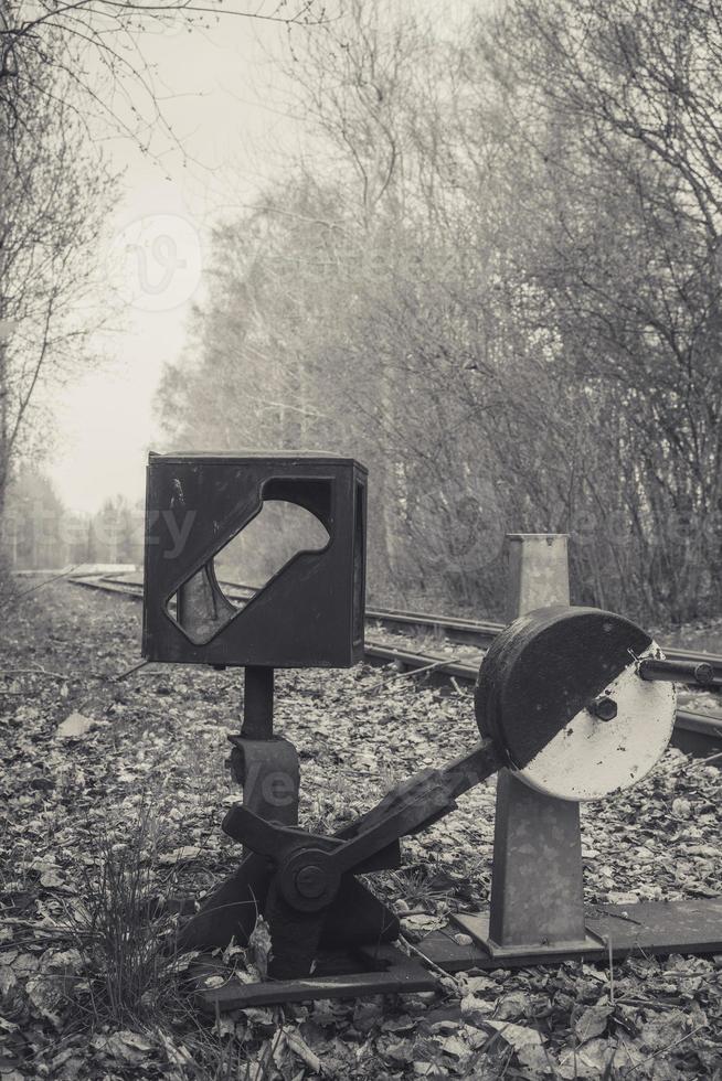 soft on a rail track photo