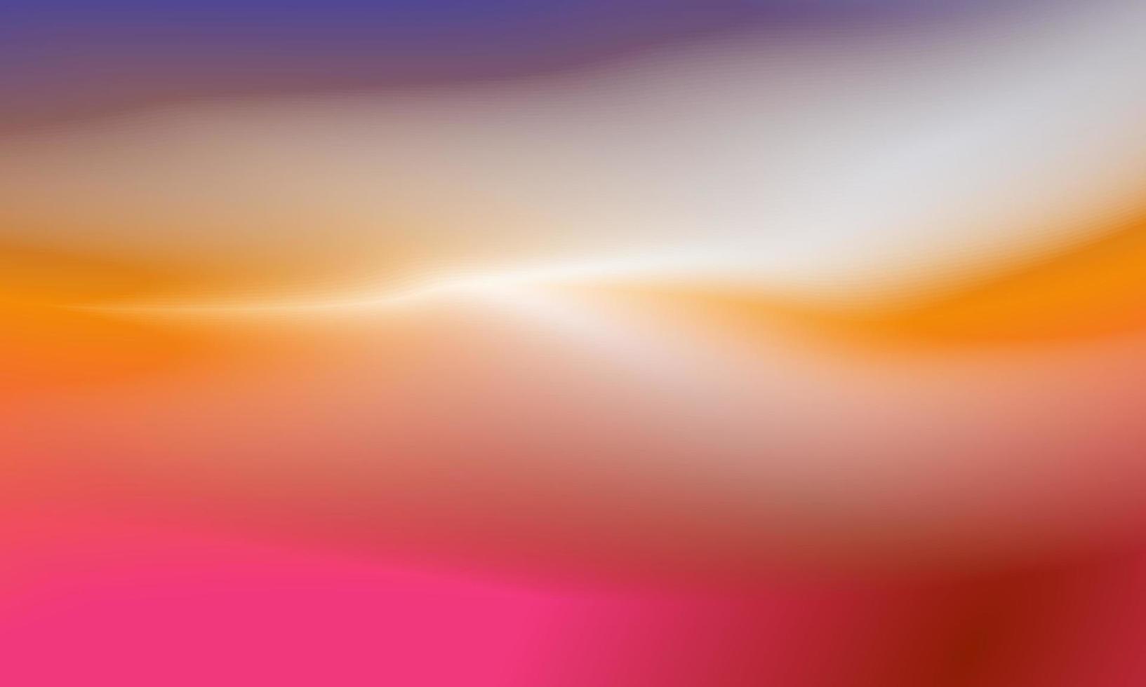 Beautiful gradient background white, yellow and pink smooth and soft texture vector