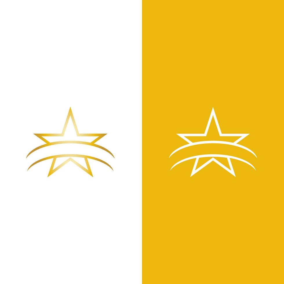 Star icon template vector