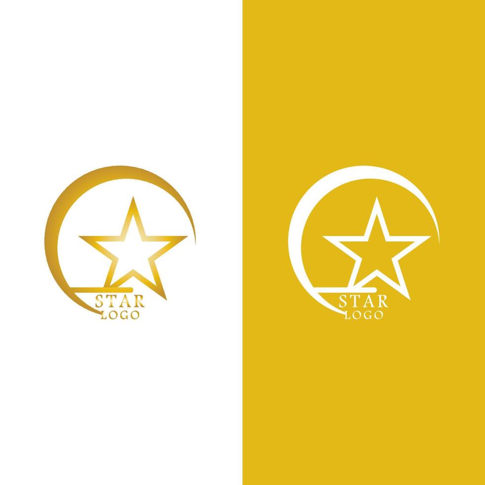 Star icon template vector