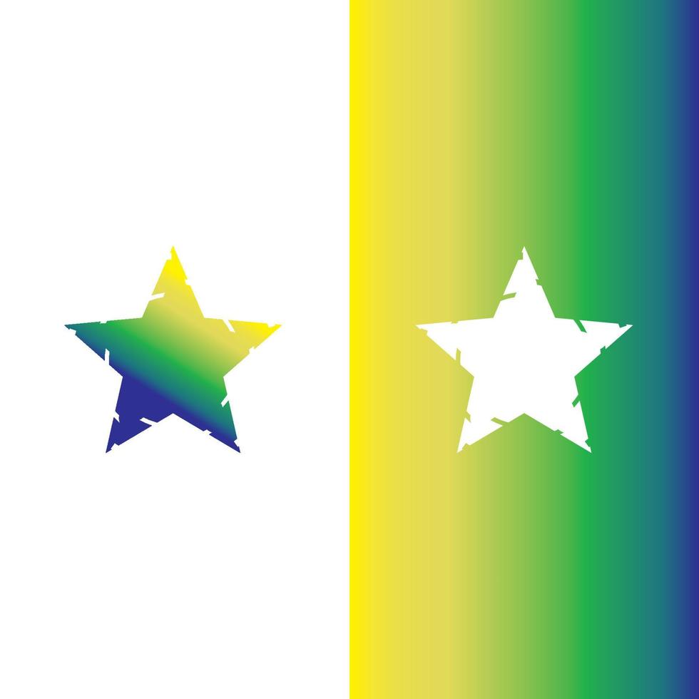 Star icon template vector