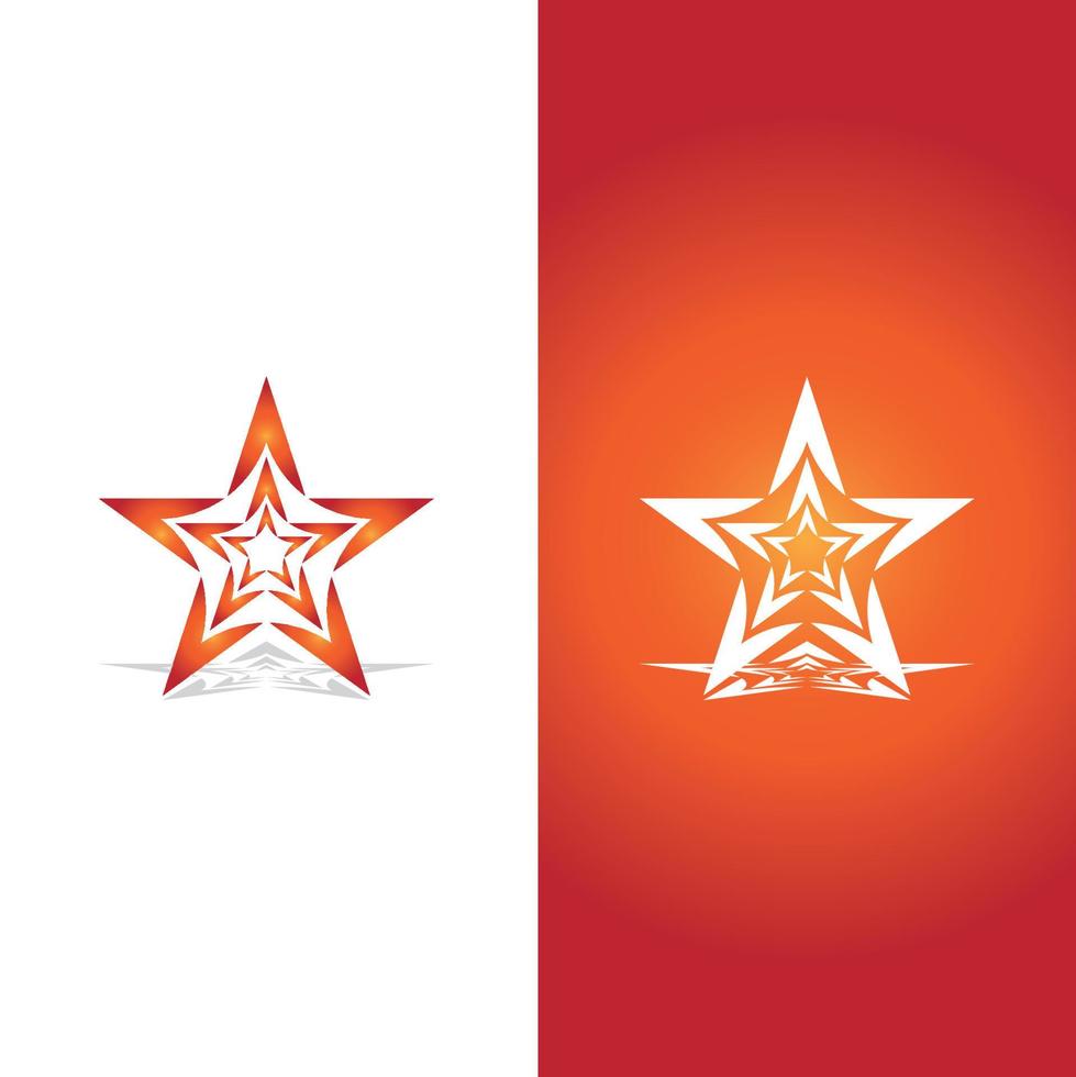 Star icon template vector