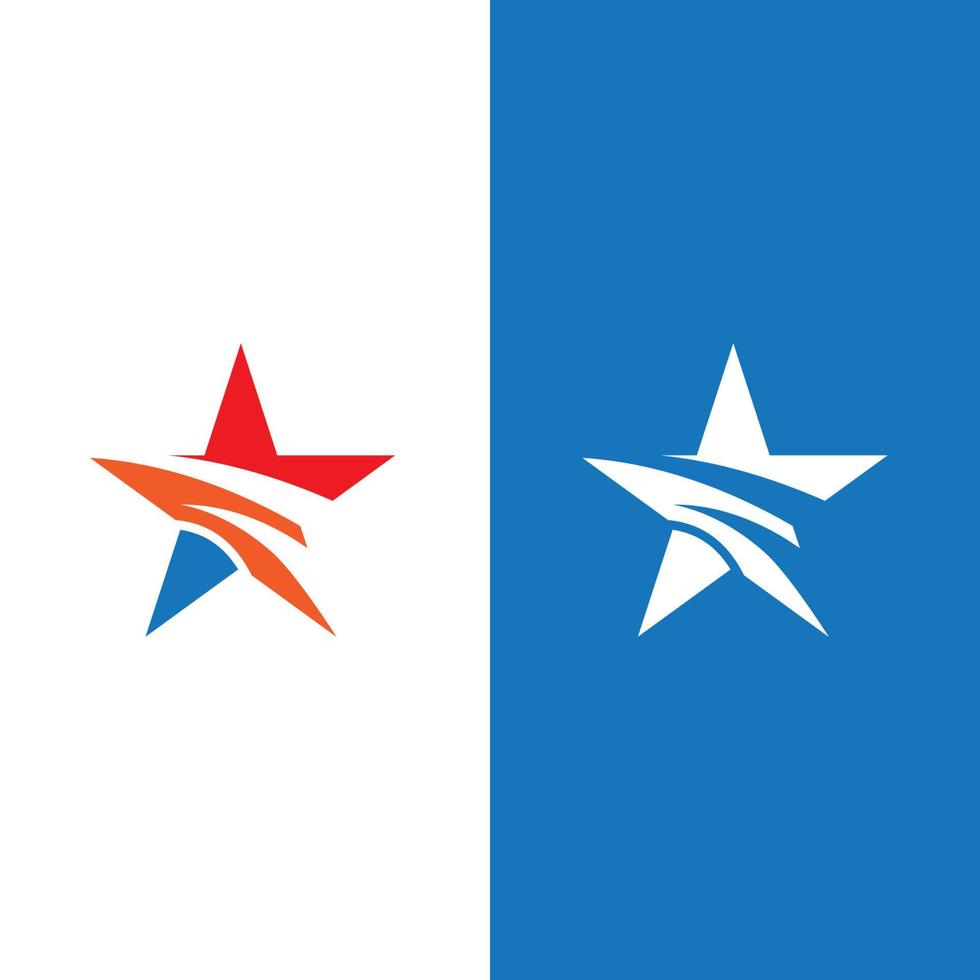 Star icon template vector