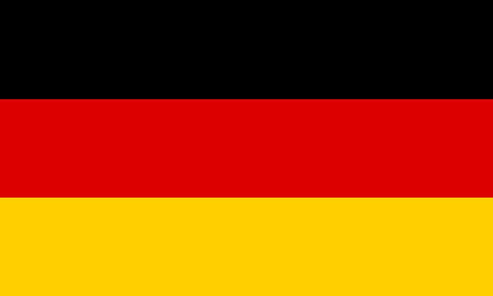 German Flag vector hand drawn flag,EUR hand drawn flag