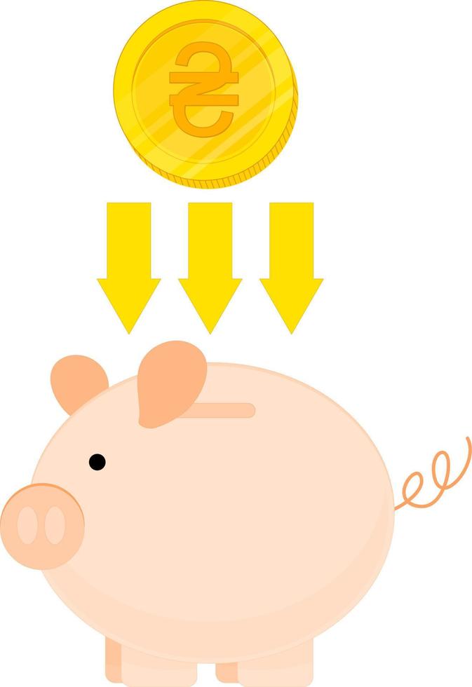 Ukrainian hryvnia vector hand drawn flag, Ukrainian flag vector hand drawn flag