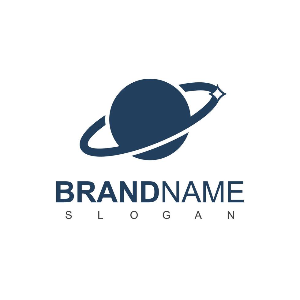 Planet Logo Design Template vector