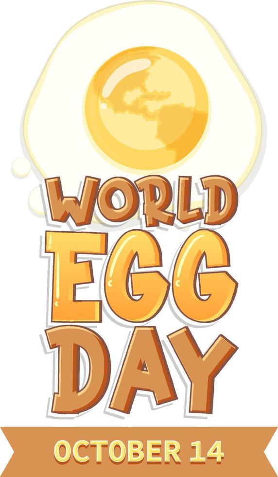 World egg day banner or logo design 10516255 Vector Art at Vecteezy