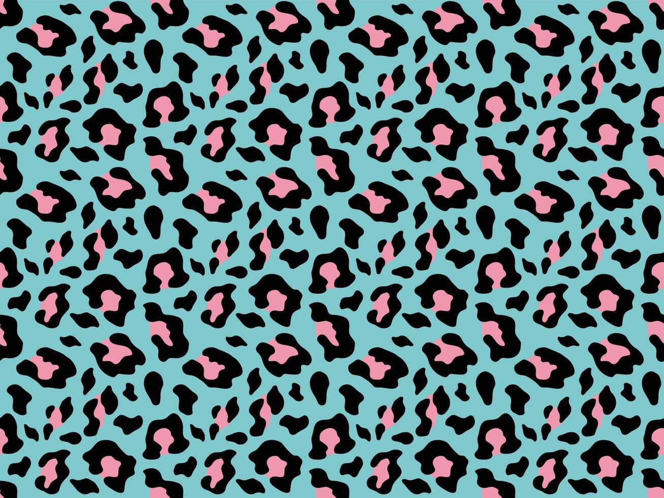 fondo de colección de moda de estampado animal de piel de leopardo zoo safari fondo de patrón de mascota sin costuras vector