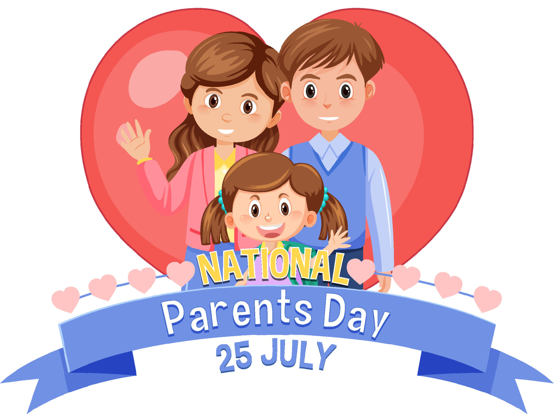 parents day banner design