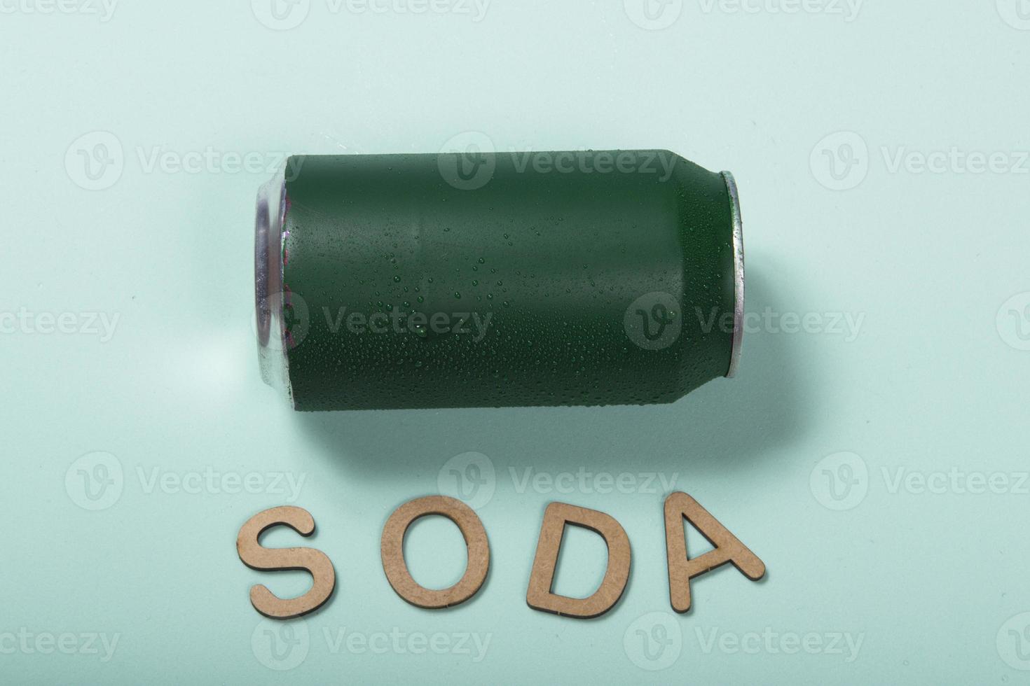 colorful aluminum soda can photo