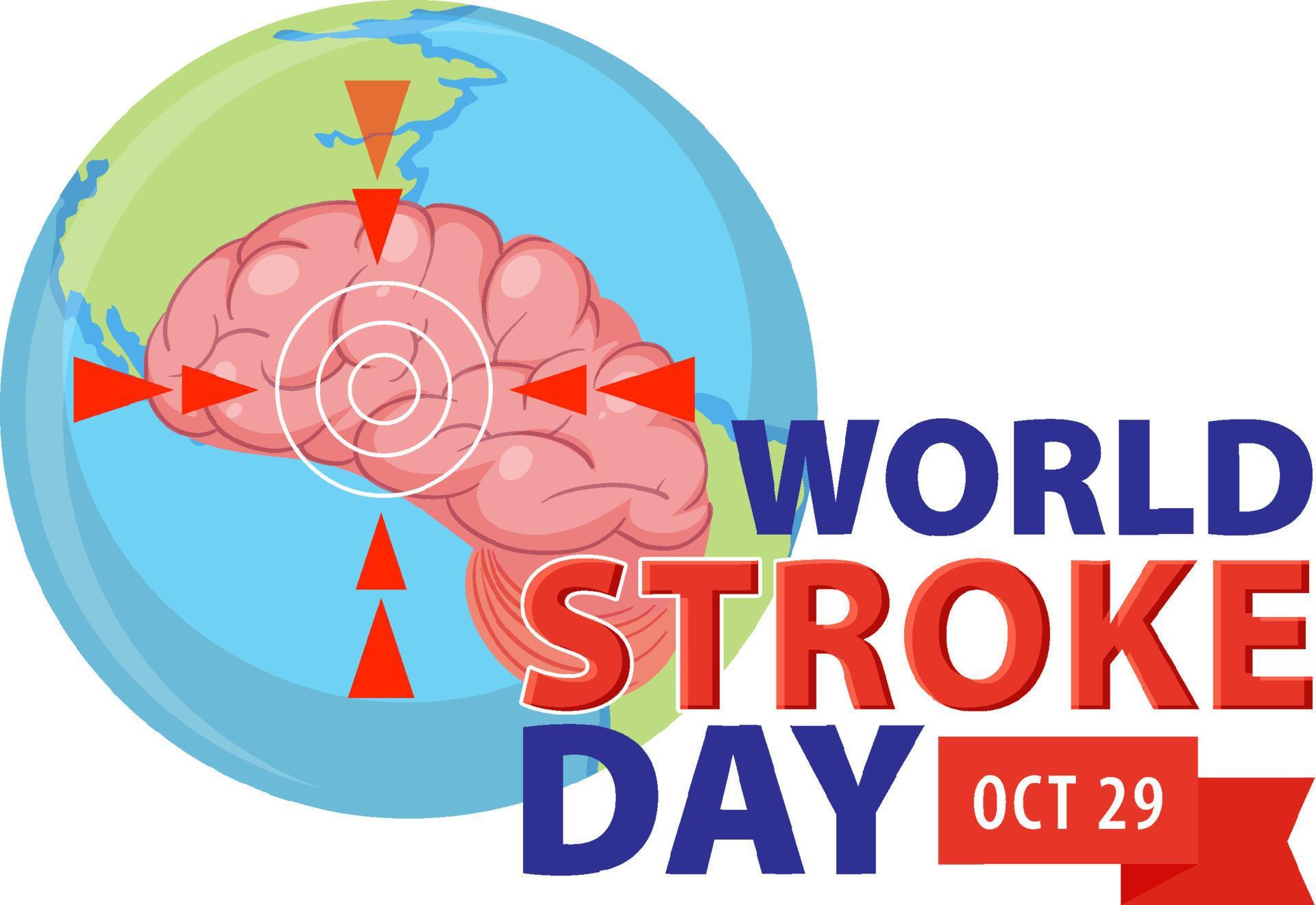 World Stroke Day Banner Design 10516868 Vector Art at Vecteezy