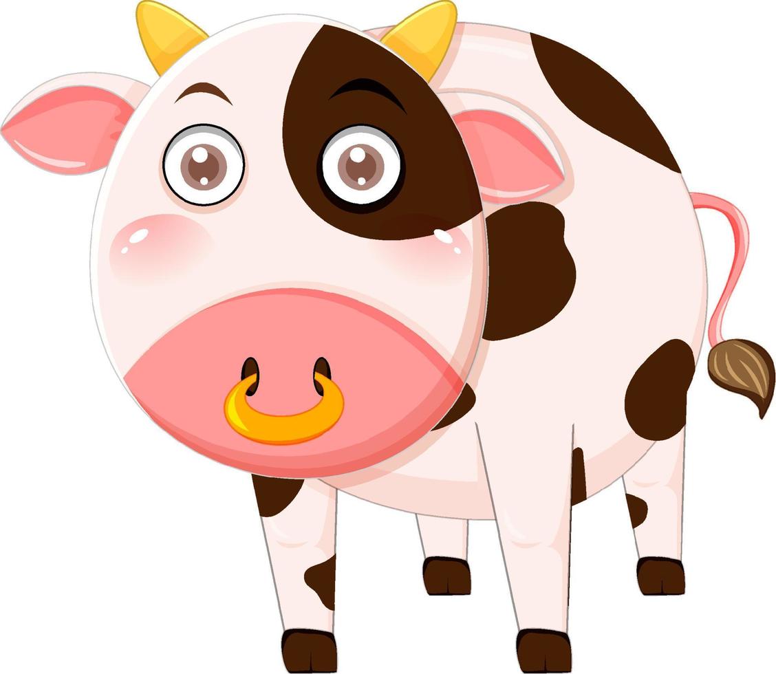 Cute cow cartoon character 10516900 Vector Art at Vecteezy Cute cow cartoon character 10516900 Vector Art at Vecteezy