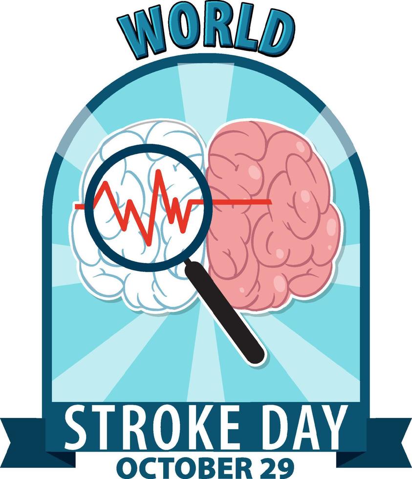 World Stroke Day Banner Design 10516997 Vector Art at Vecteezy