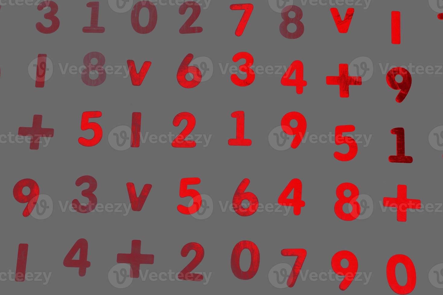 Background or texture of numbers. Finance data concept. Mathematic. Seamless pattern with numbers. Finance concept. photo