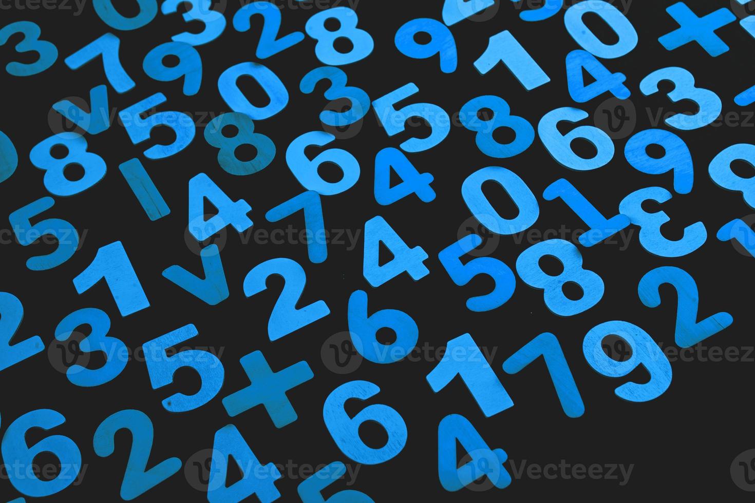 Background or texture of numbers. Finance data concept. Mathematic. Seamless pattern with numbers. Finance concept. photo