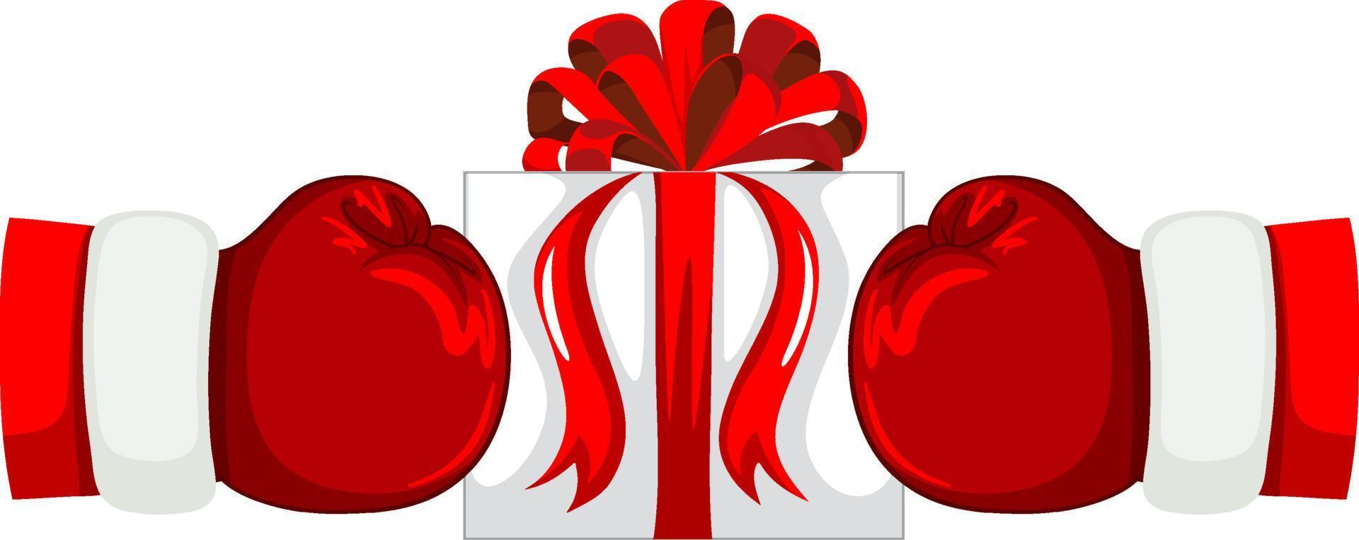 Christmas gift boxes concept vector