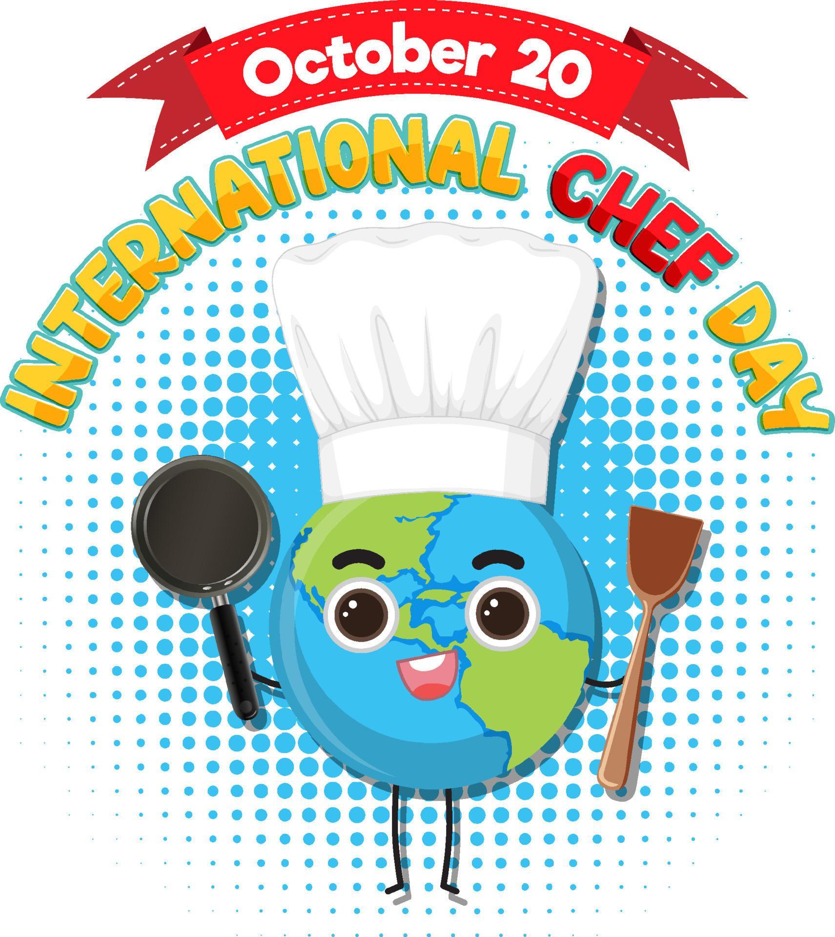 International Chef Day Poster Design 10517384 Vector Art at Vecteezy