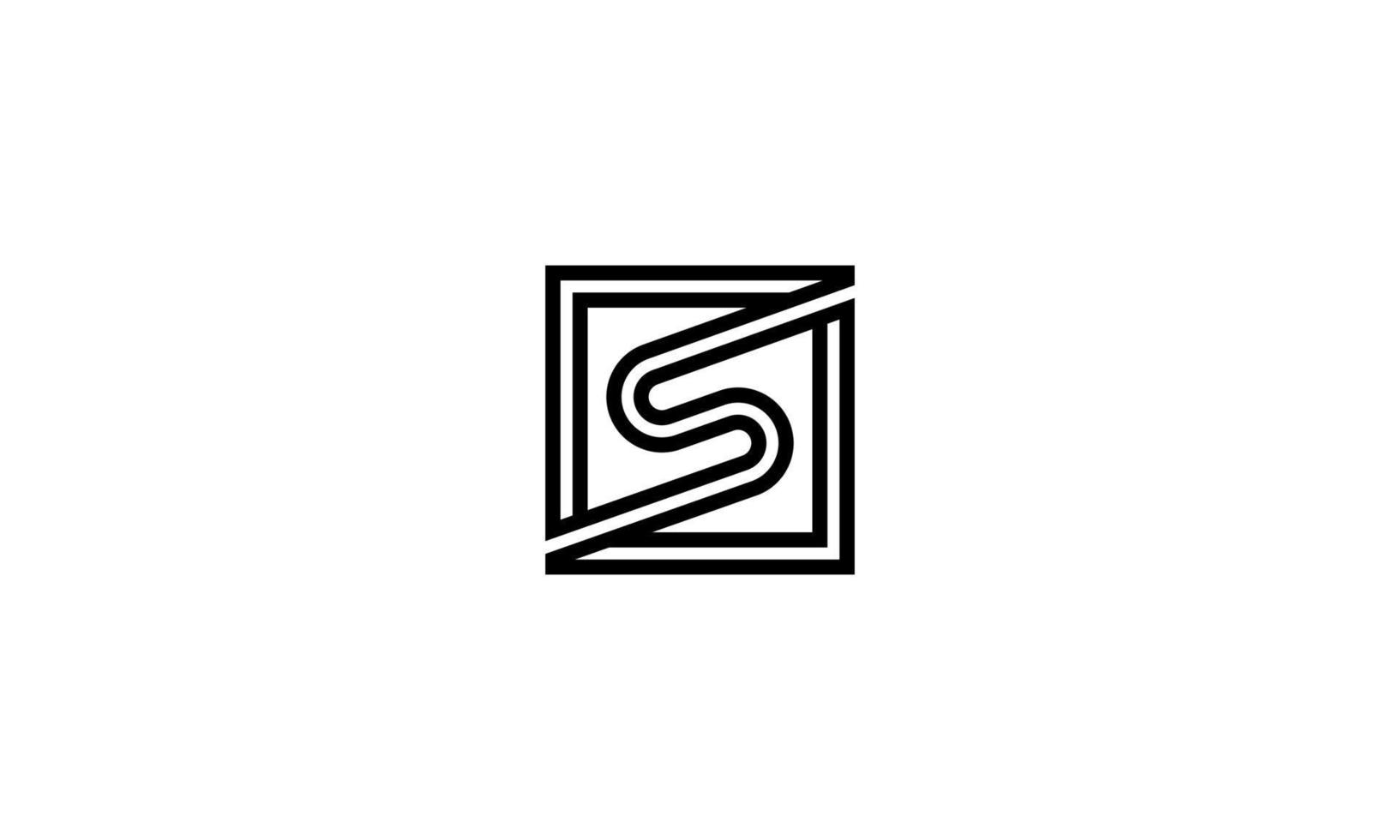 s logo design free vector template.