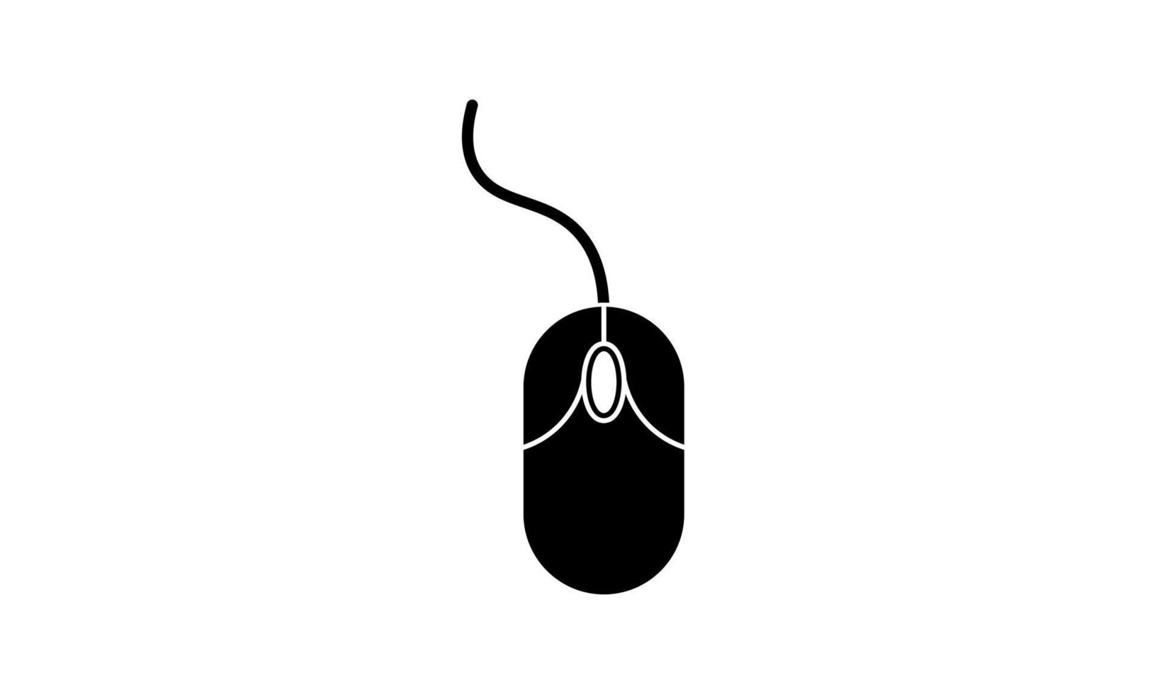 mouse logo design free vector template.