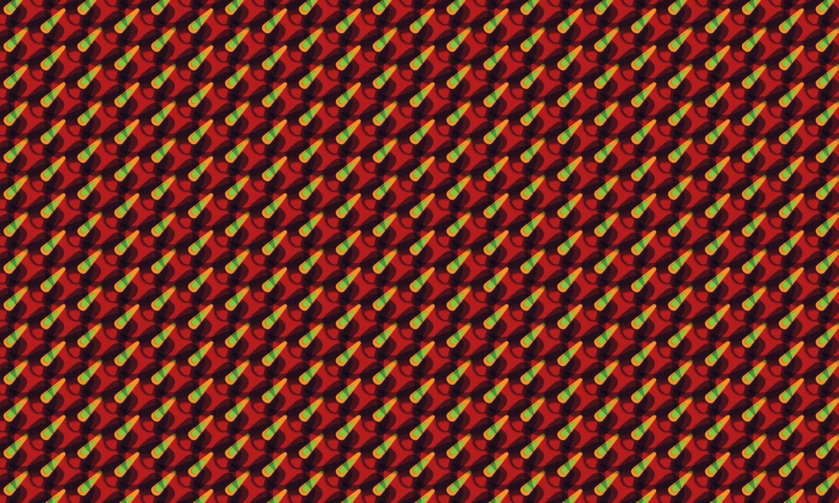 seamless pattern graphic design illustration with triangle vector