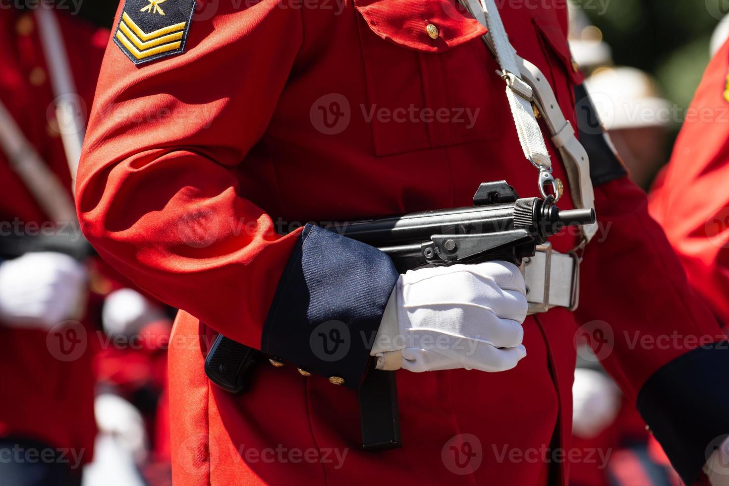 military civic parade celebrating the independence of Brazil photo