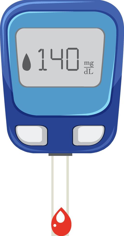 Blood glucose monitoring device vector