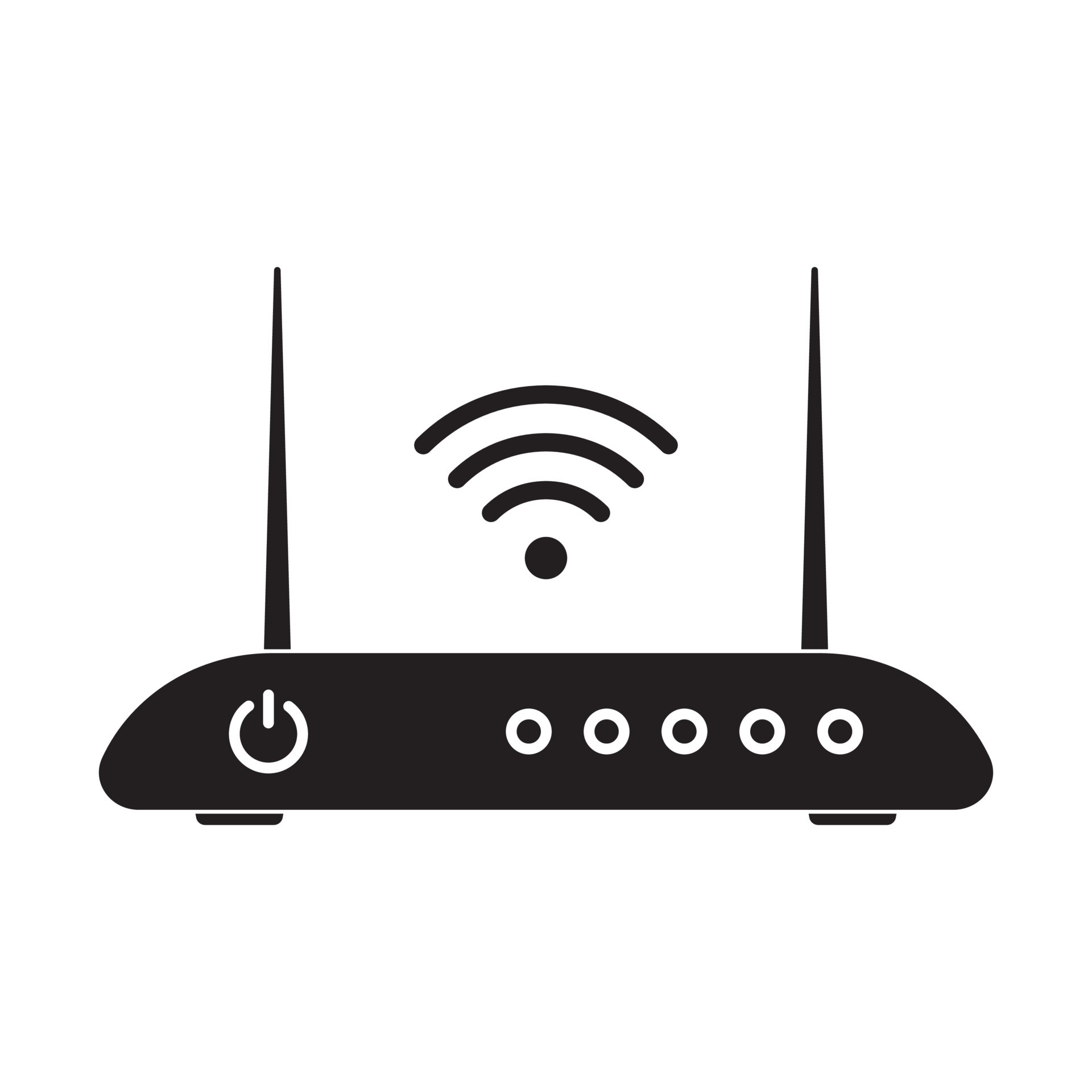 wireless router repeater icon vector for graphic design, logo, web site,  social media, mobile app, ui illustration 10518697 Vector Art at Vecteezy