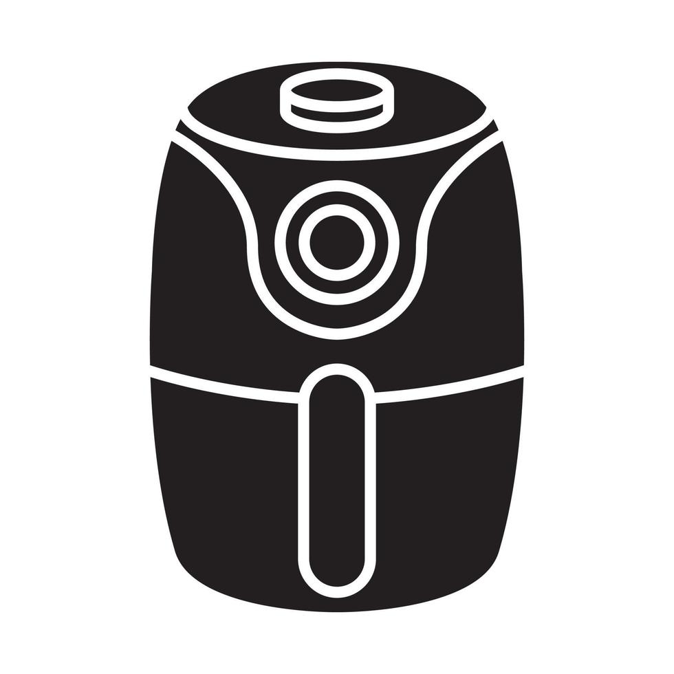 cooking air fryer appliance icon vector for graphic design, logo, website, social media, mobile app, UI illustration