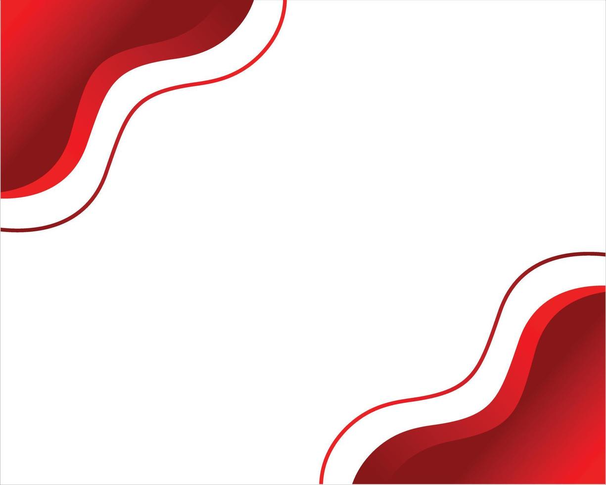 fondo abstracto con combinación de colores rojo y blanco vector