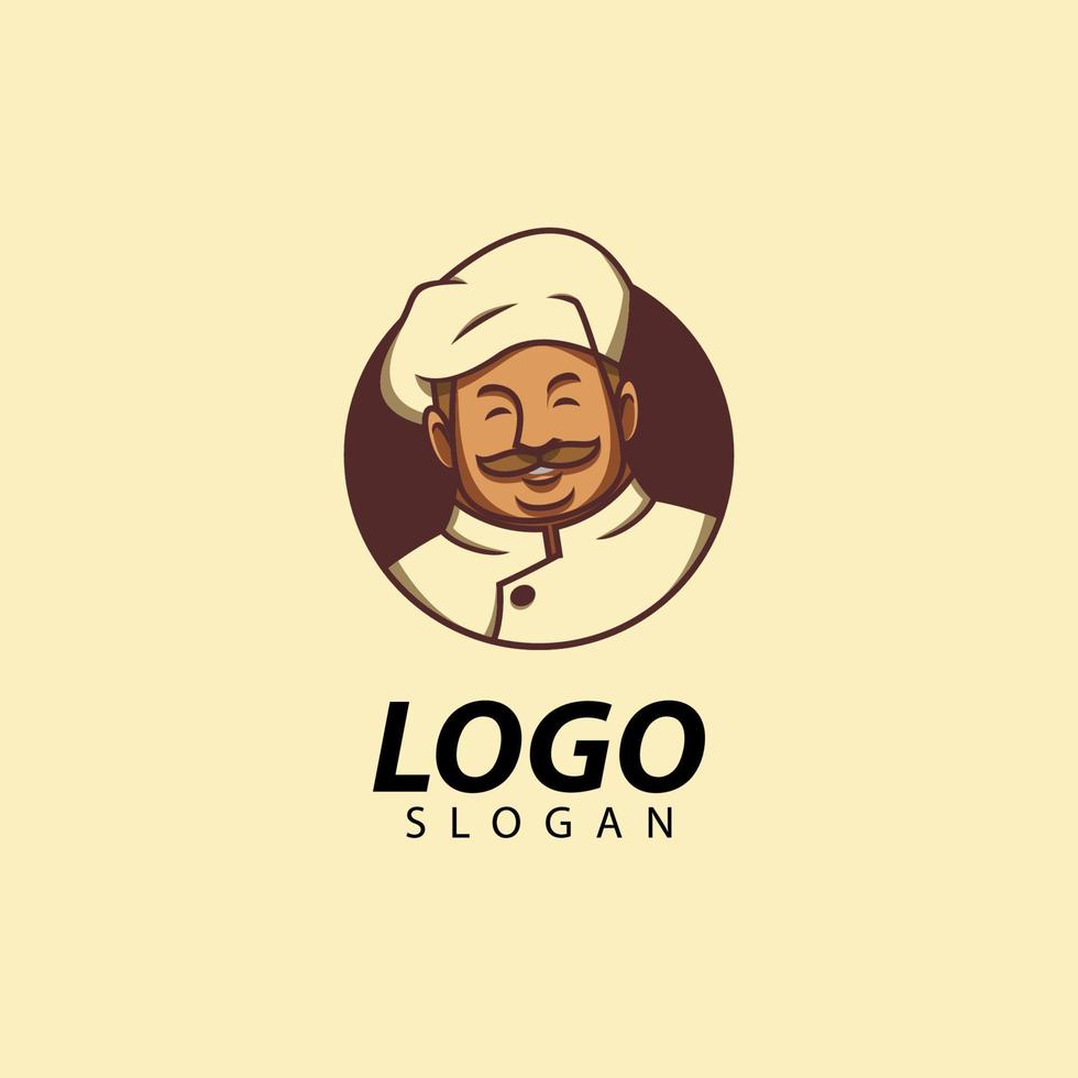 Chef Mascot Logo vector