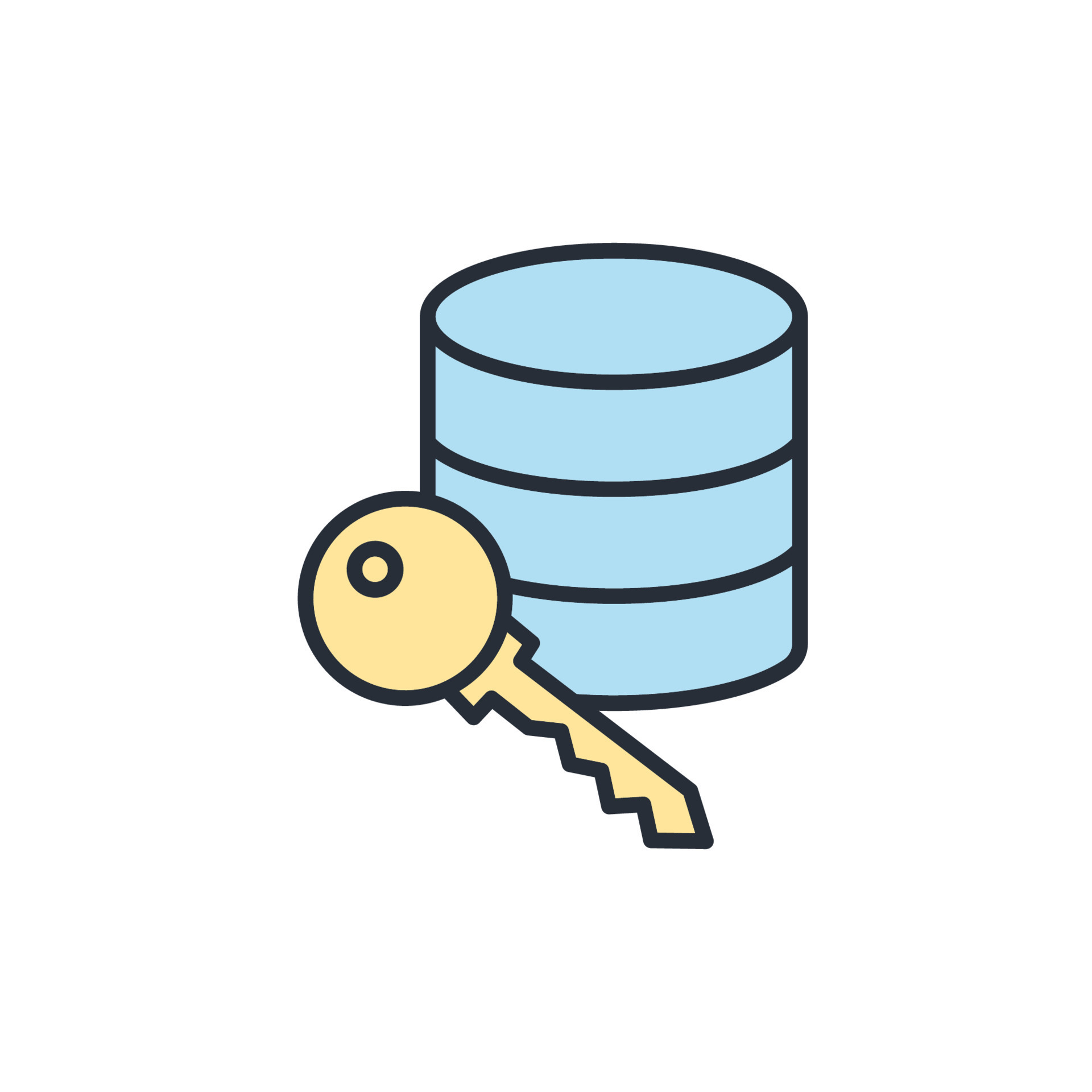 data encryption icons symbol vector elements for infographic web ...