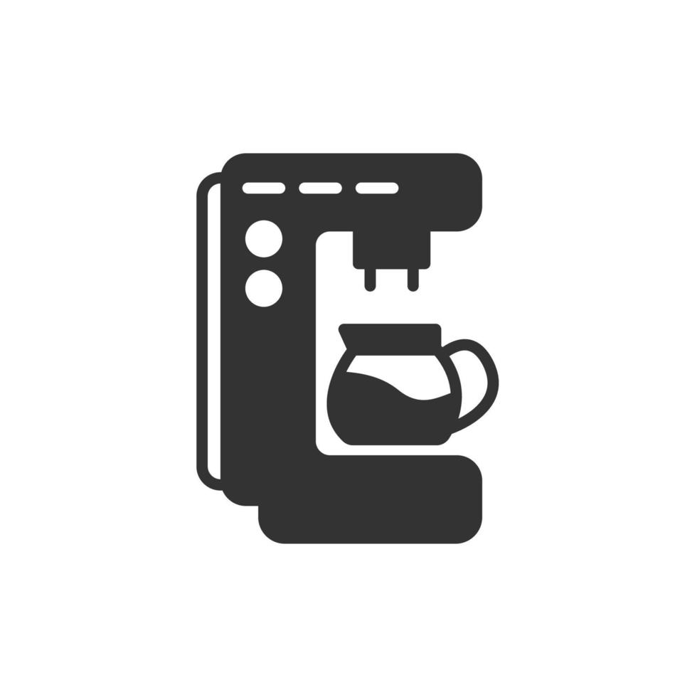 Coffee maker icons  symbol vector elements for infographic web