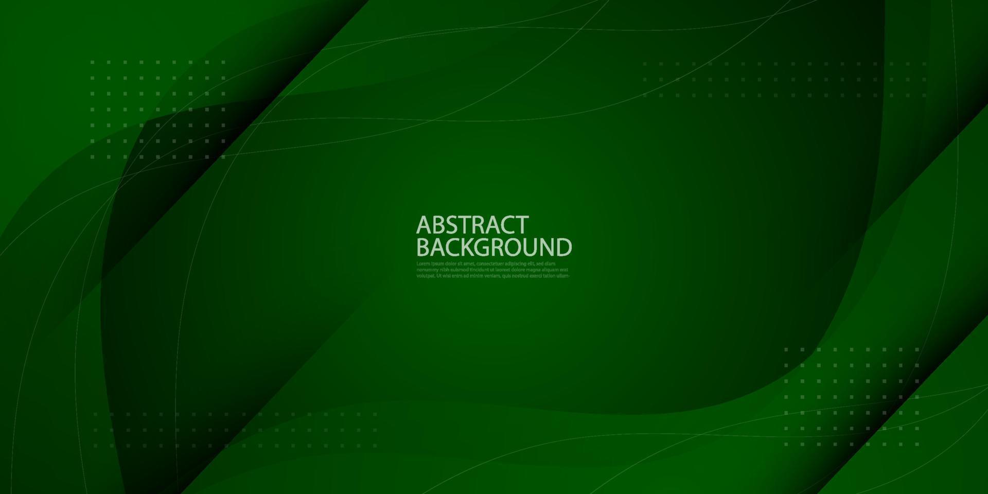 Abstract green background with fluid shapes.colorful green design. bright and modern concept.3d look. eps10 vector