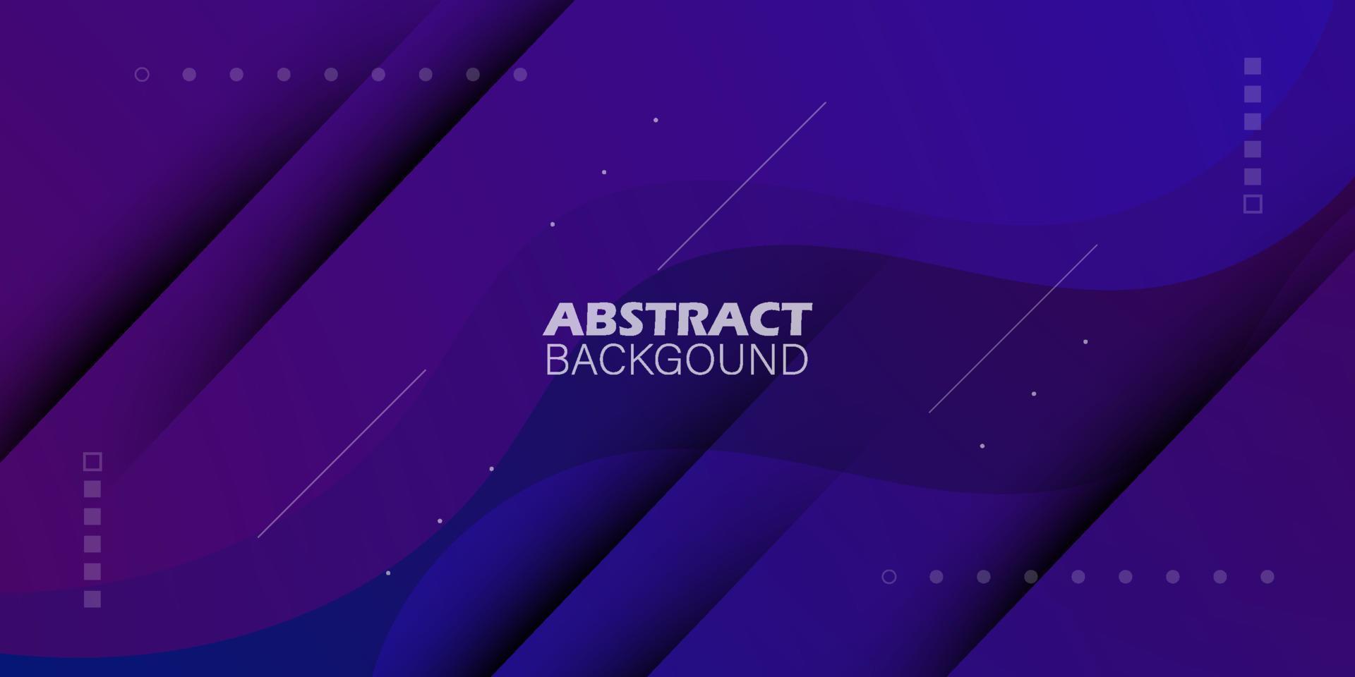 Modern minimal geometric shape with dark purple background. Dynamic shapes composition and elements. Cool design in Eps10 vector illustration.