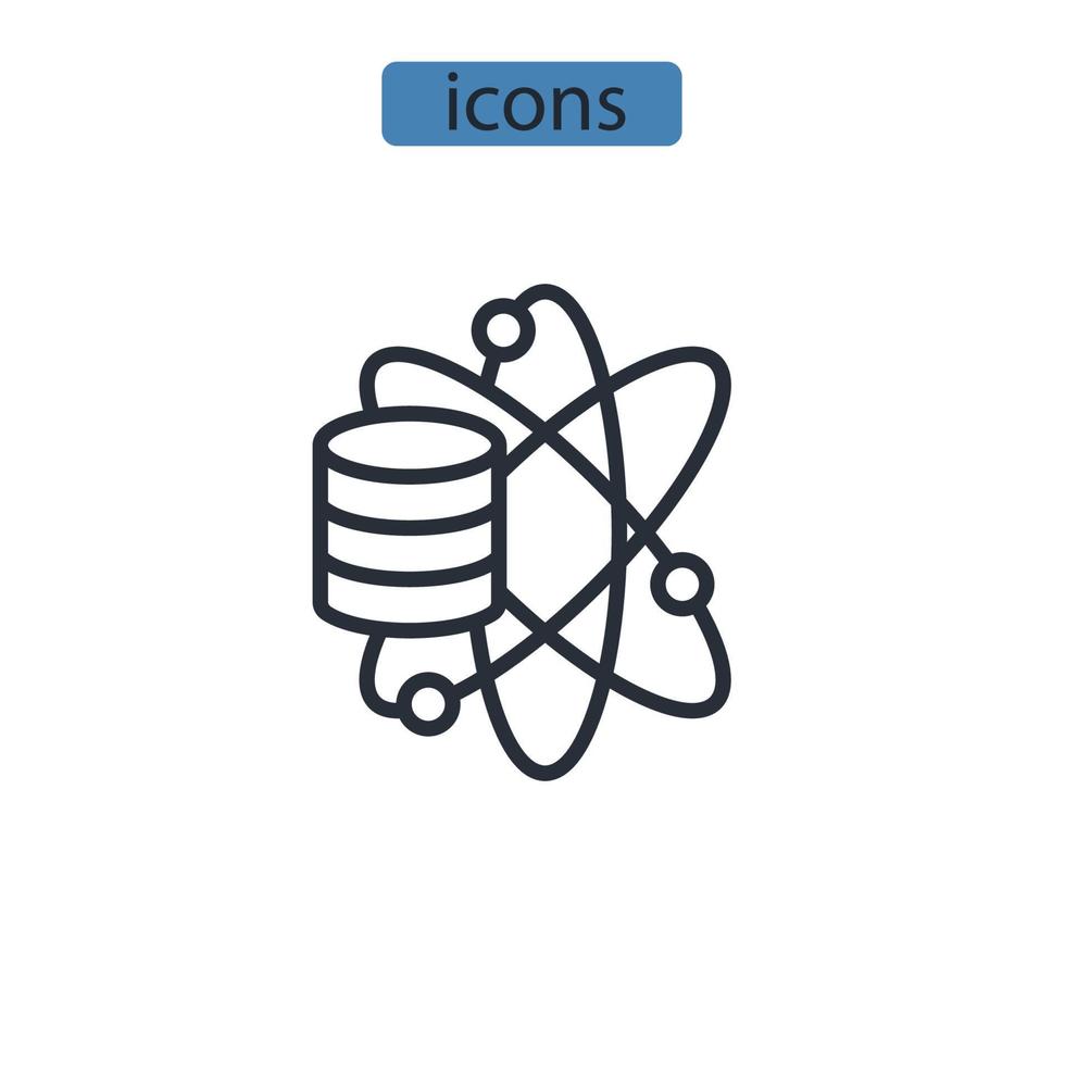 Data Science icons symbol vector elements for infographic web 10519580 ...