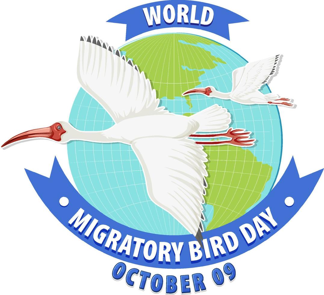 World Migratory Bird Day Banner Design 10519599 Vector Art at Vecteezy