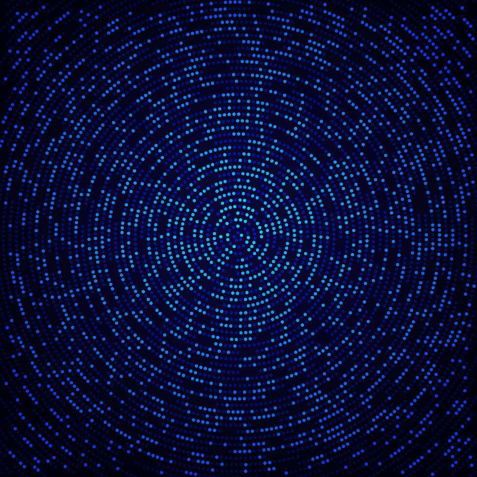 digital dotted background vector