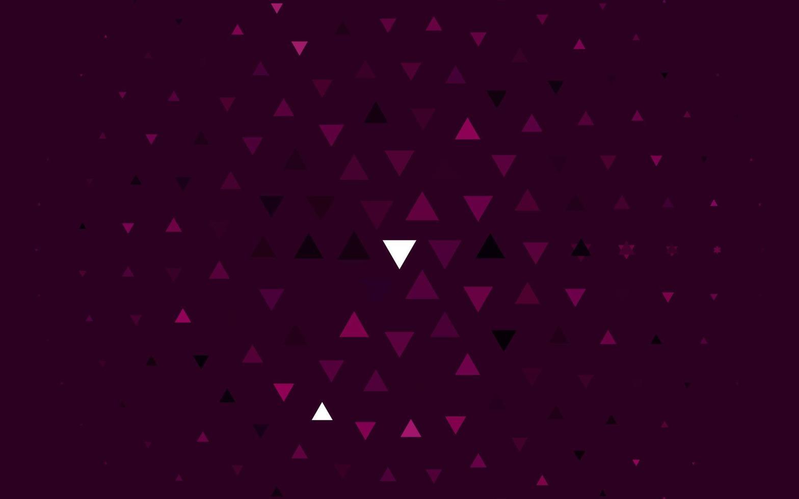 Light Purple vector pattern in polygonal style.