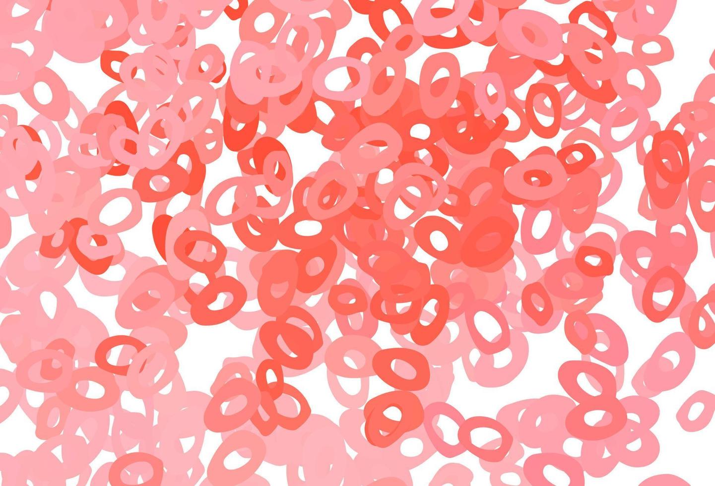 Light Red vector texture with disks.