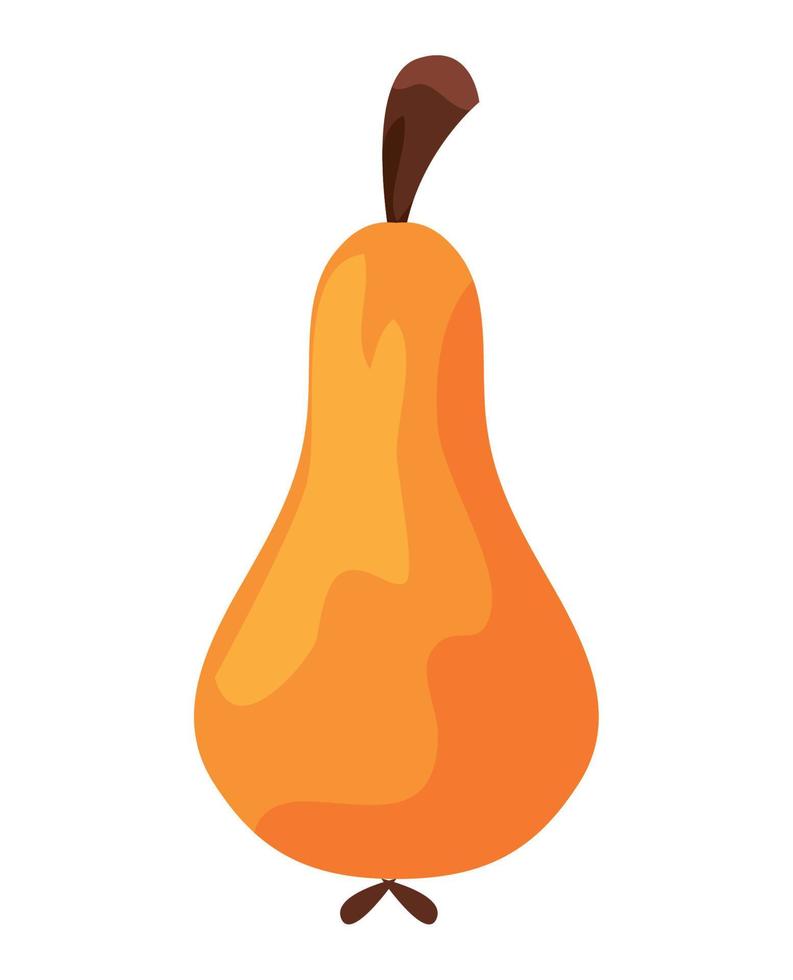 autumn fresh pear vector