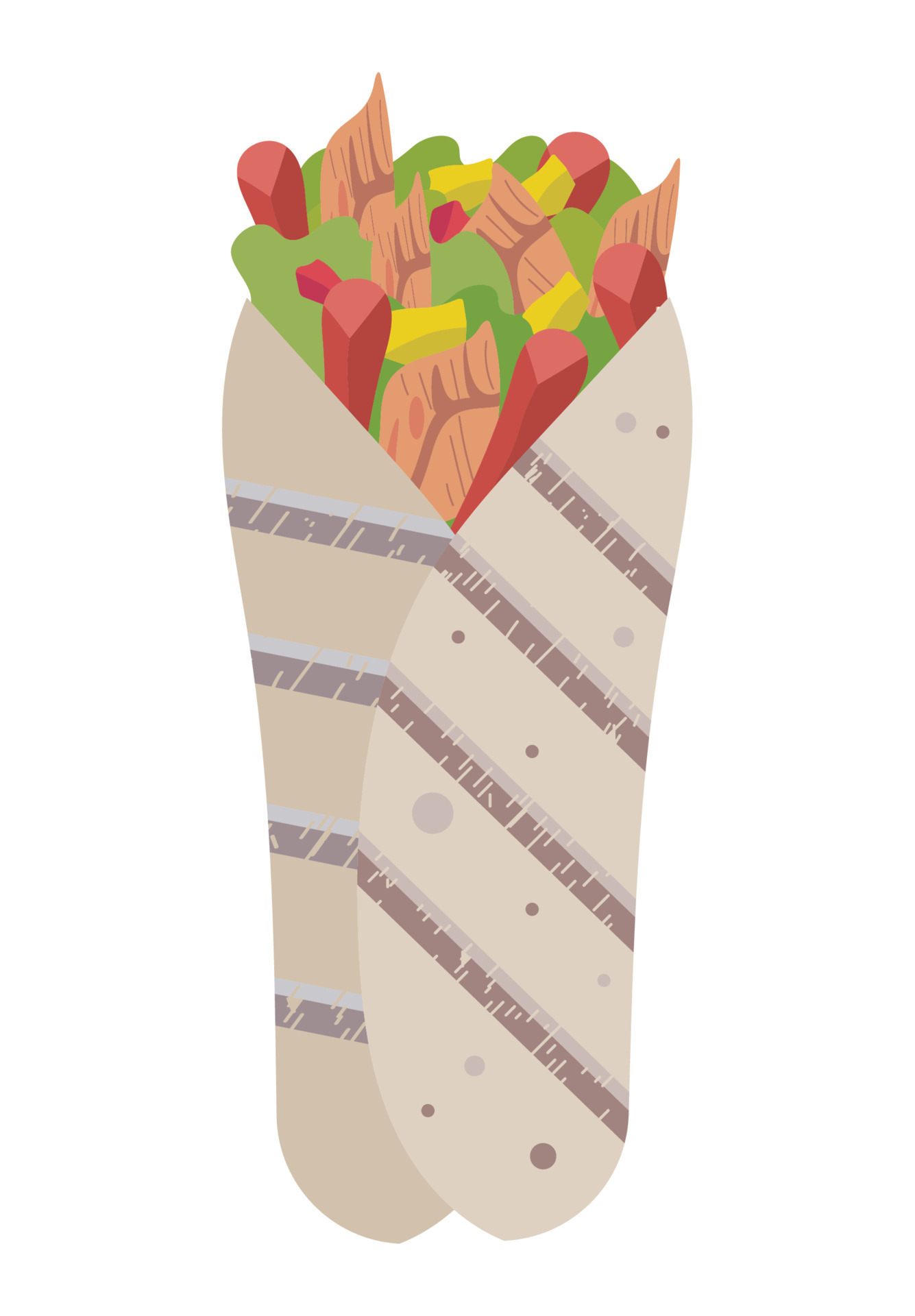 fresh flutes mexican 10521126 Vector Art at Vecteezy