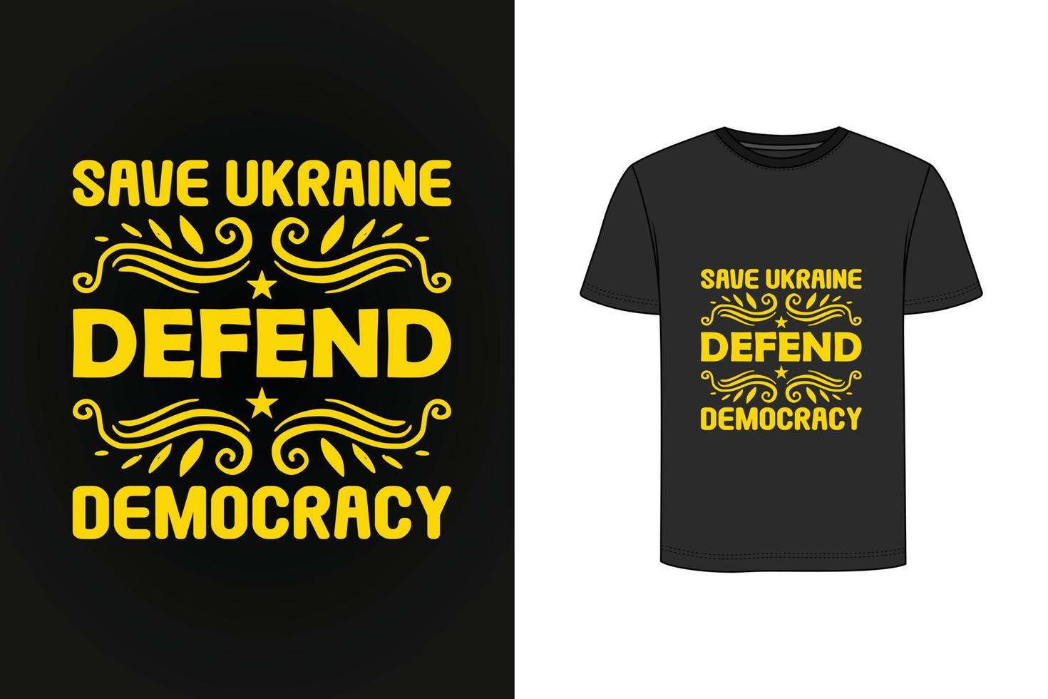 Ukraine retro vintage t shirt design vector