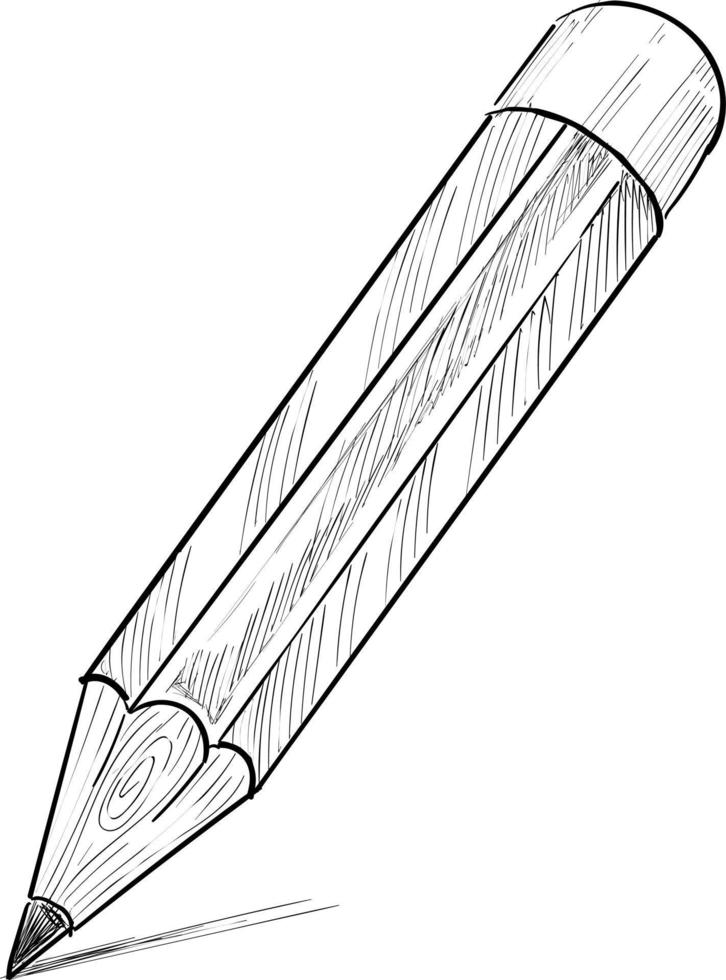 Pens for writing text. vector